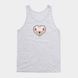 Lacy heart Tank Top